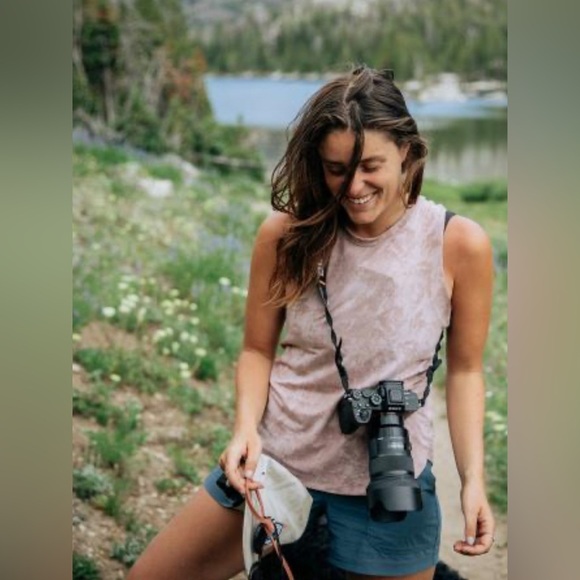 KÜHL Born in the Mountains Sleeveless Tank Top Women’s Large – Taupe Tie-Dye - Picture 2 of 5